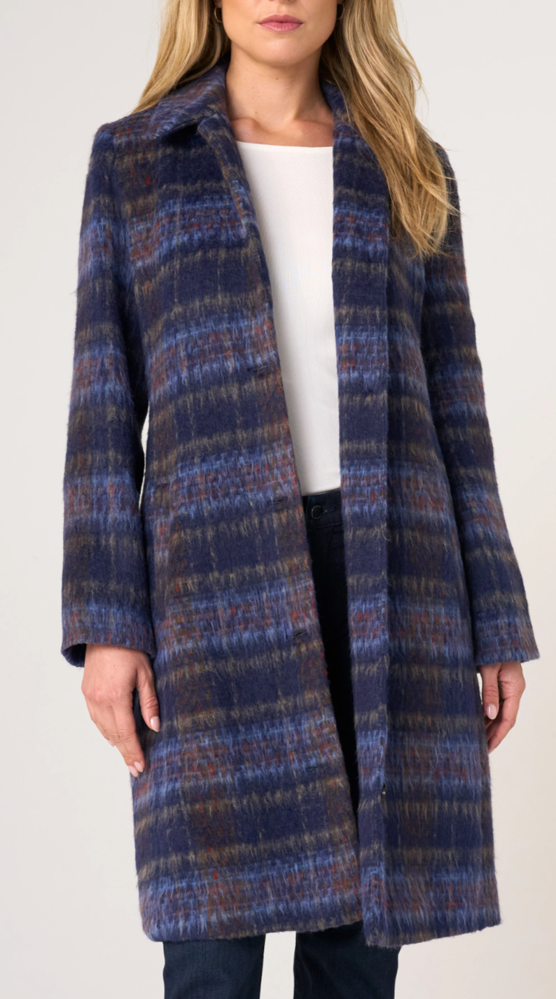 Liverpool - Swing Coat Navy Multi