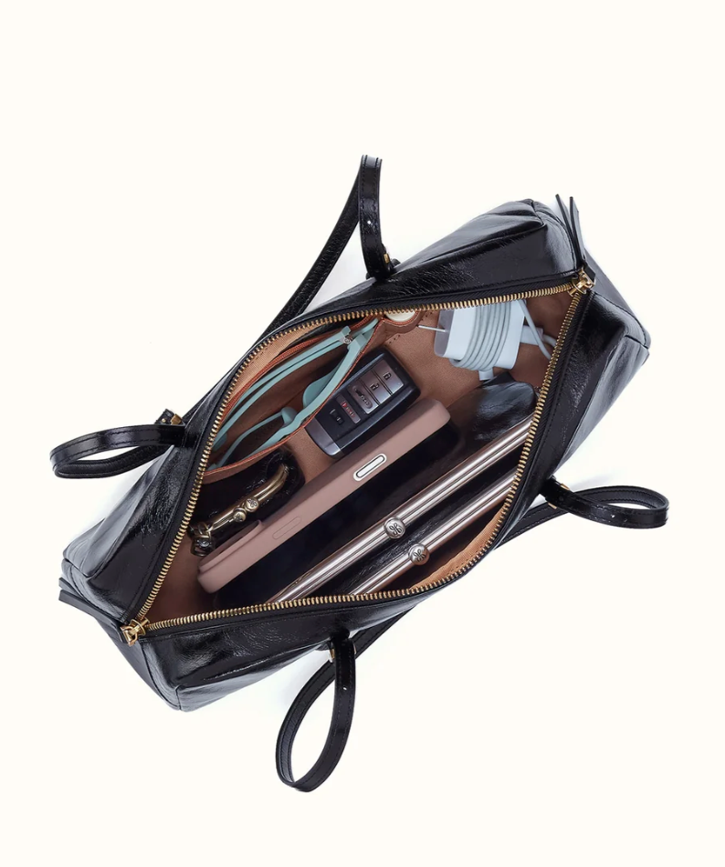 HOBO Scottie Satchel Black