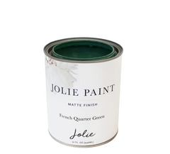 Jolie 1 qt. paint (French Quarter Green.)