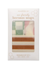 Beeswax Wraps - Set of 3