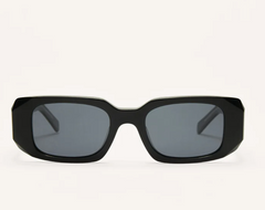 Off Duty Sunglasses - Polished Black