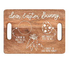 Treats for Easter Bunny Tray